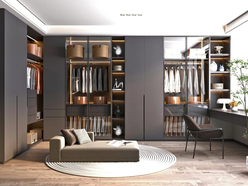 Beautifully organized home interior